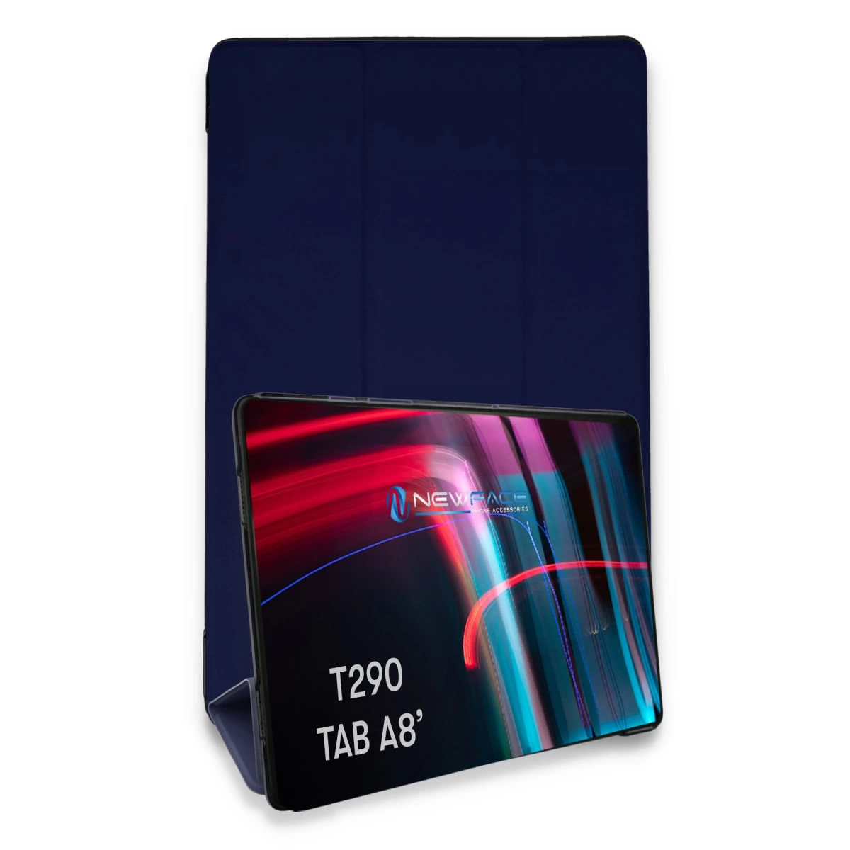 Samsung Galaxy T290 Tab A 8 Kılıf Tablet Smart Kılıf - Lacivert