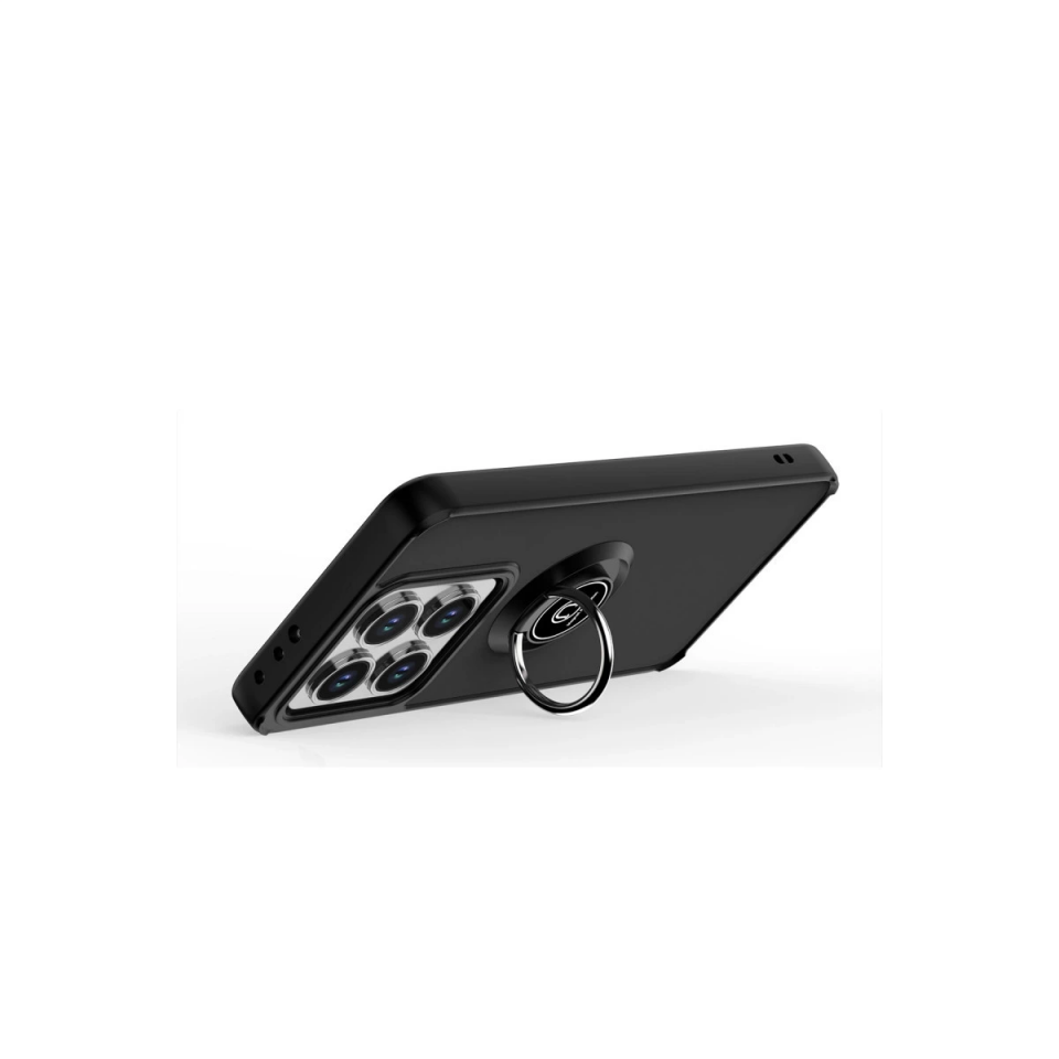 Xiaomi Mi 15 Pro Kılıf Montreal Yüzüklü Silikon Kapak - Yeşil