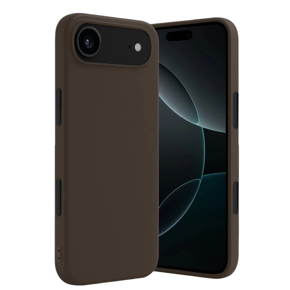 İphone 17 Air First Silikon - Kahverengi