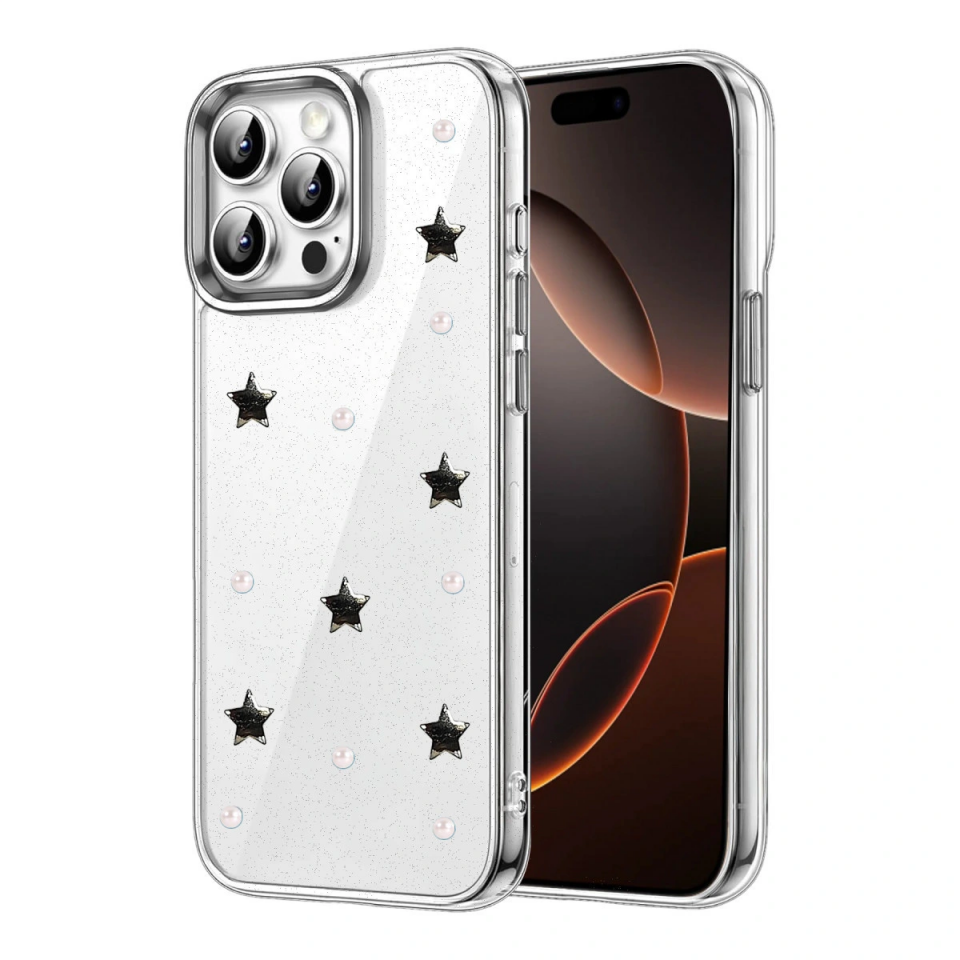 İphone 15 Pro Fiyonk Desenli Kapak - Desen 7