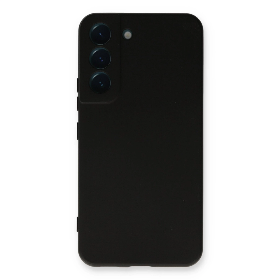 Samsung Galaxy S23 Plus Kılıf Nano İçi Kadife Silikon - Siyah