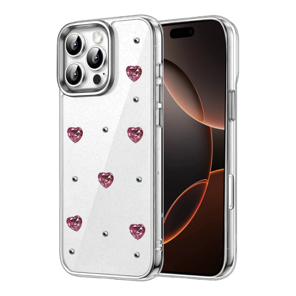 İphone 16 Pro Fiyonk Desenli Kapak - Desen 3
