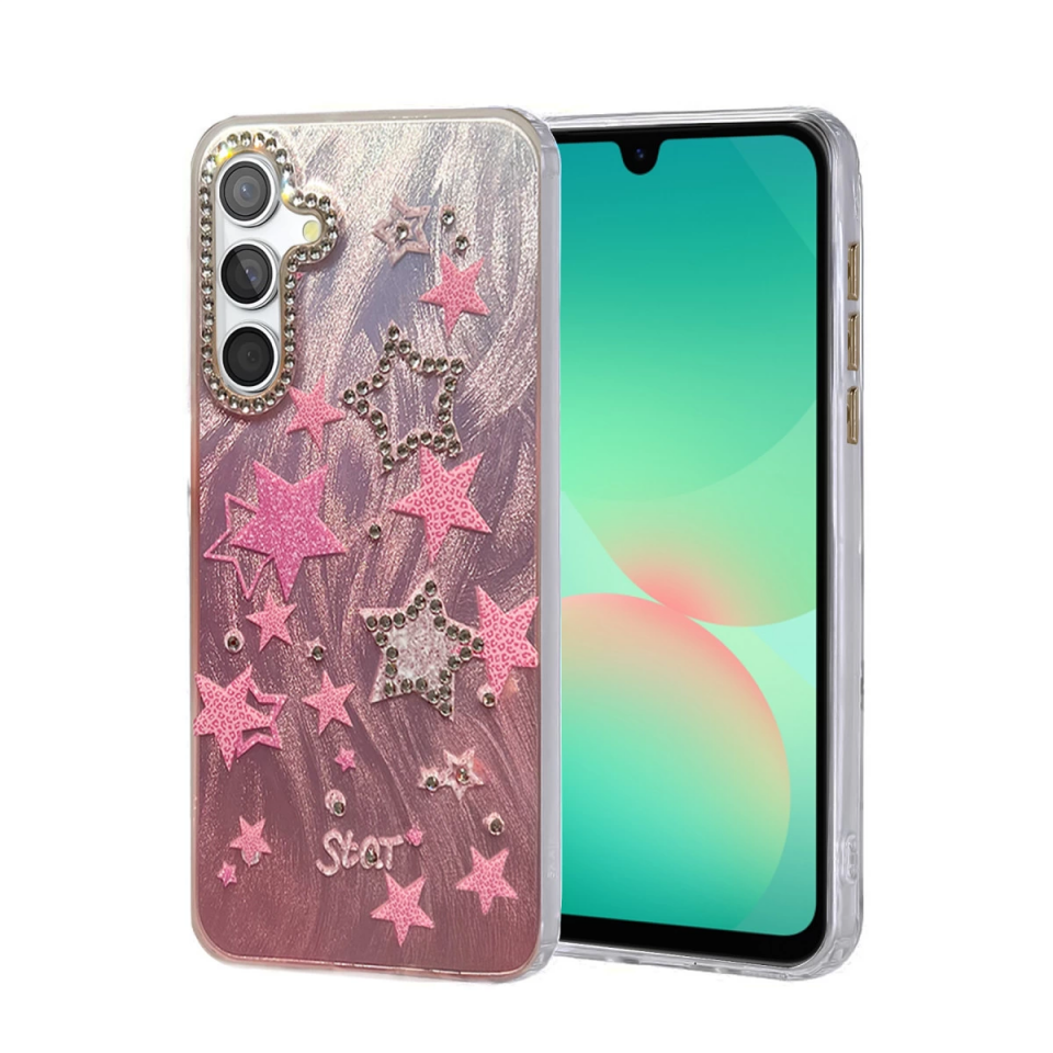 Samsung Galaxy A26 Kılıf Blade Aynalı Desenli Kapak - Desen 7