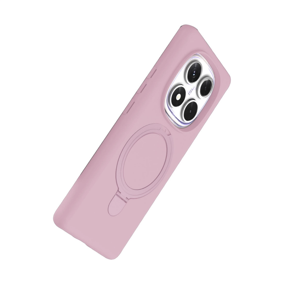 Xiaomi Redmi Note 14 Pro 5g Regal Magsafe Standlı Kapak - Açık Pembe