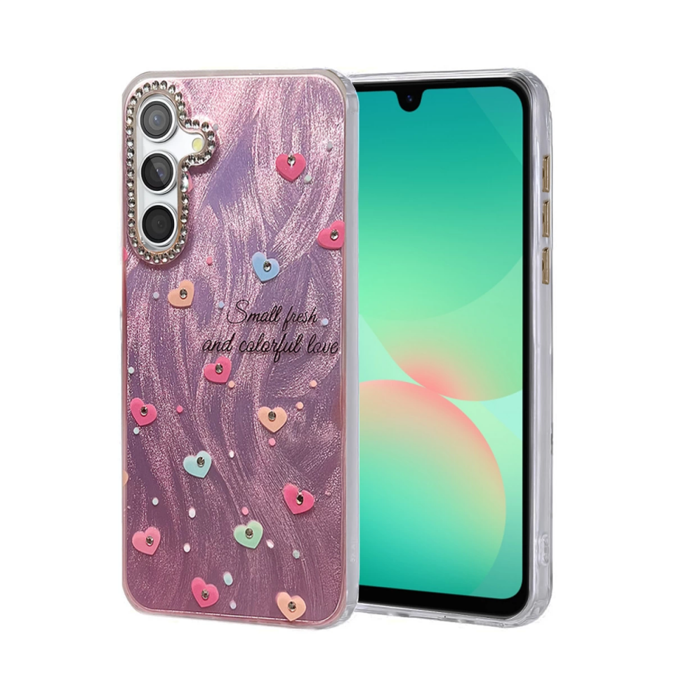 Samsung Galaxy A26 Kılıf Blade Aynalı Desenli Kapak - Desen 8