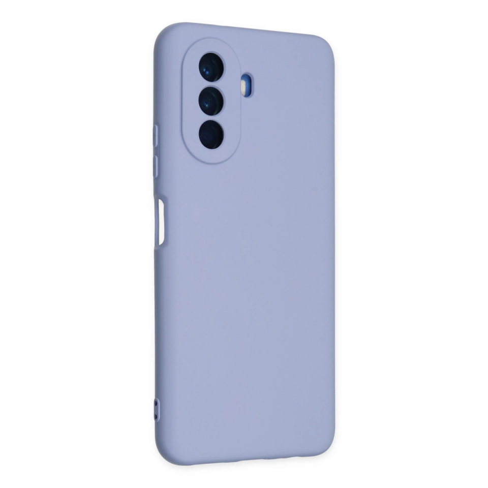 Huawei Nova Y70 Kılıf Nano İçi Kadife Silikon - Lila