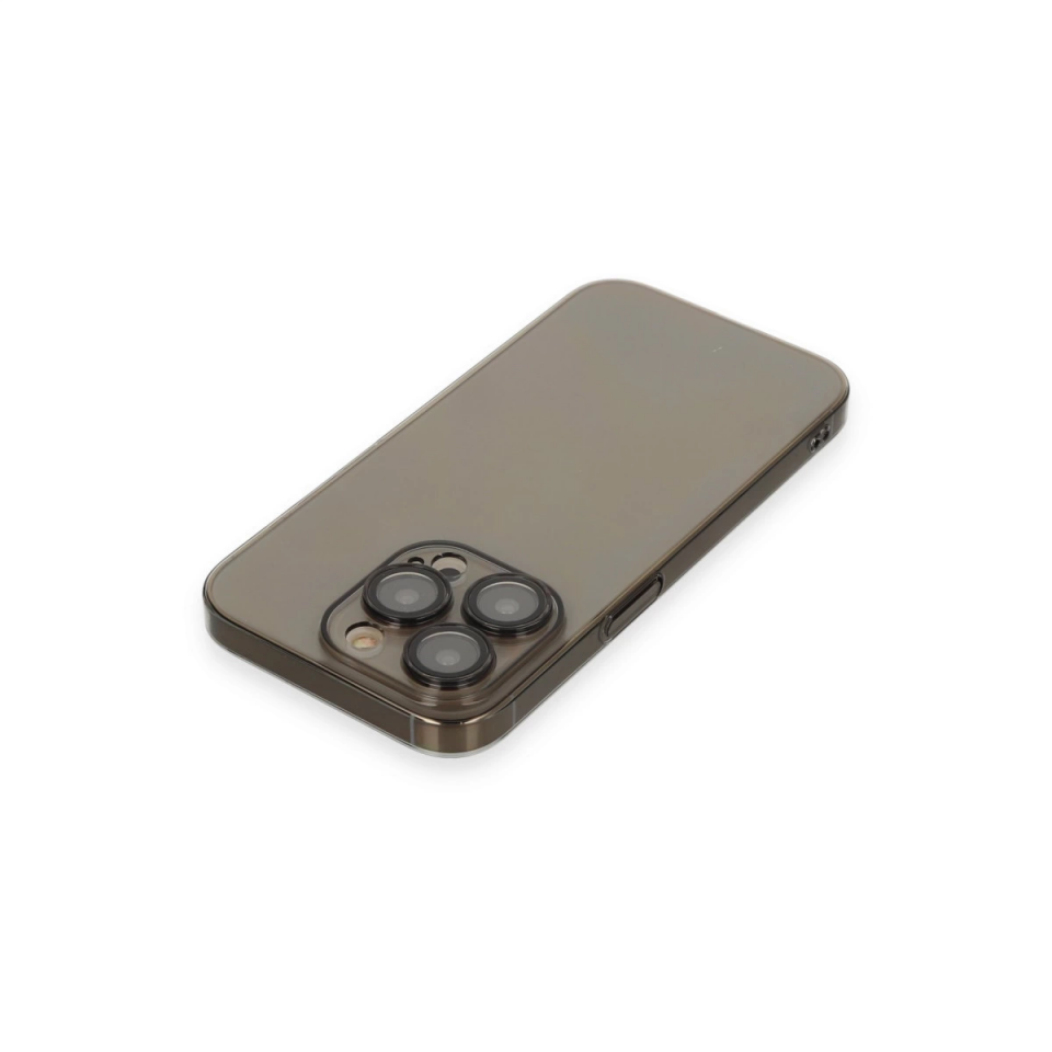İphone 13 Pro Max Kılıf Armada Lensli Kapak - Siyah