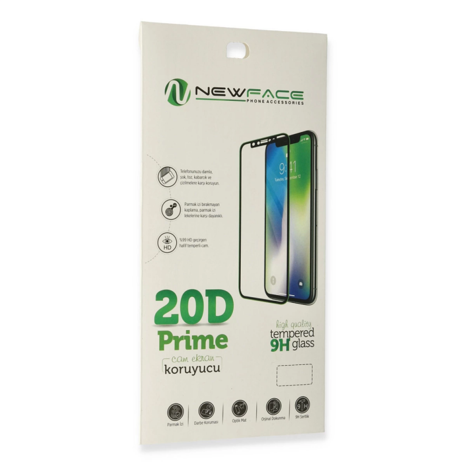 İphone 6 20d Premium Cam Ekran Koruyucu - Beyaz