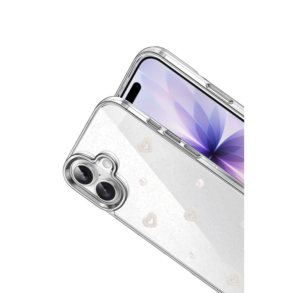 İphone 16 Plus Fiyonk Desenli Kapak - Desen 10