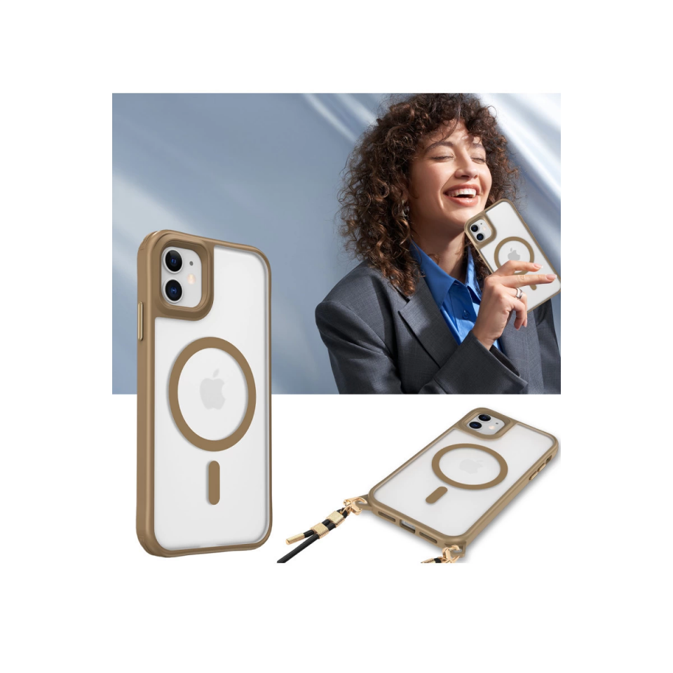 İphone 12 Kılıf Enka Magsafe Silikon Kılıf - Lacivert