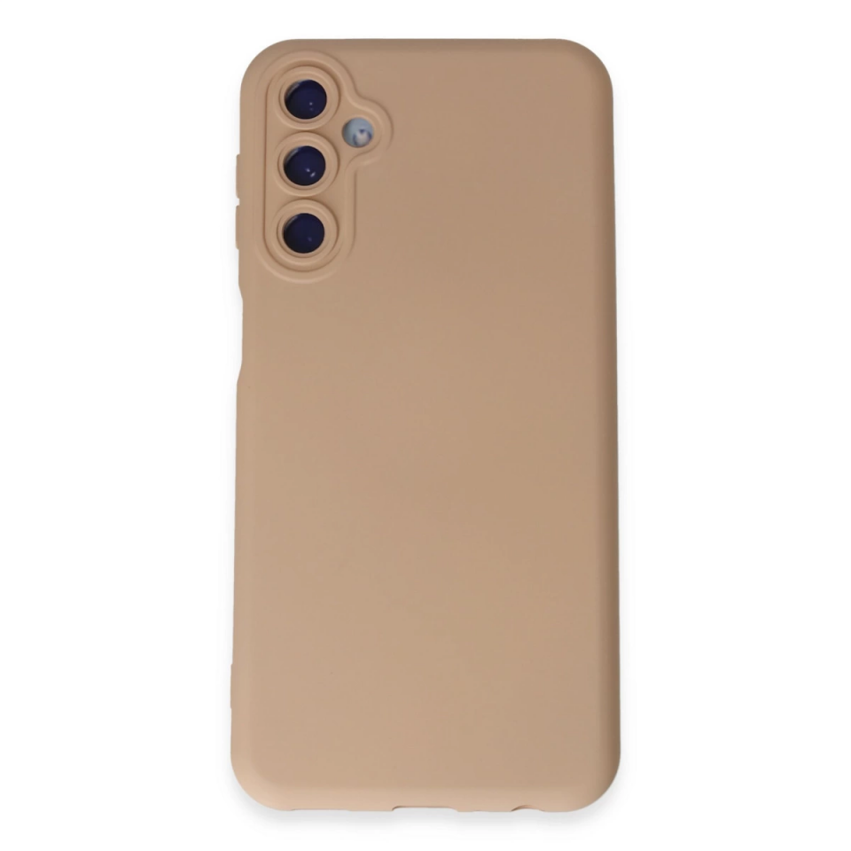 Samsung Galaxy M14 5g Kılıf Nano İçi Kadife Silikon - Pudra