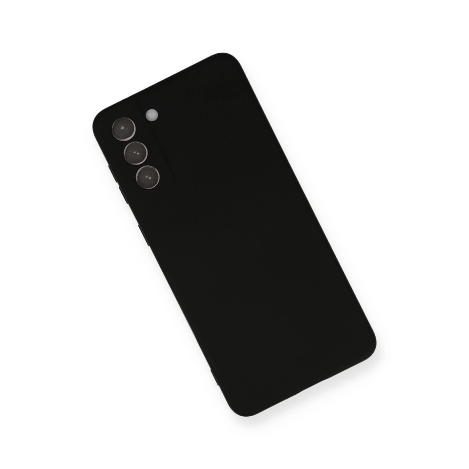 Samsung Galaxy S21 Plus Kılıf Nano İçi Kadife Silikon - Siyah