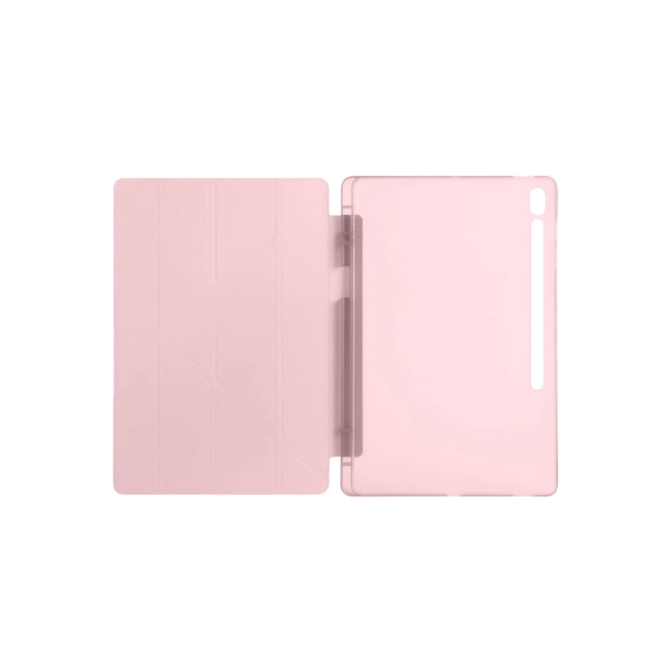 Samsung Galaxy Tab S10 Fe Plus 13.1 Kalemlikli Hugo Tablet Kılıfı - Rose Gold