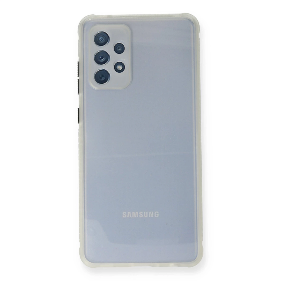 Samsung Galaxy A72 Kılıf Miami Şeffaf Silikon - Şeffaf