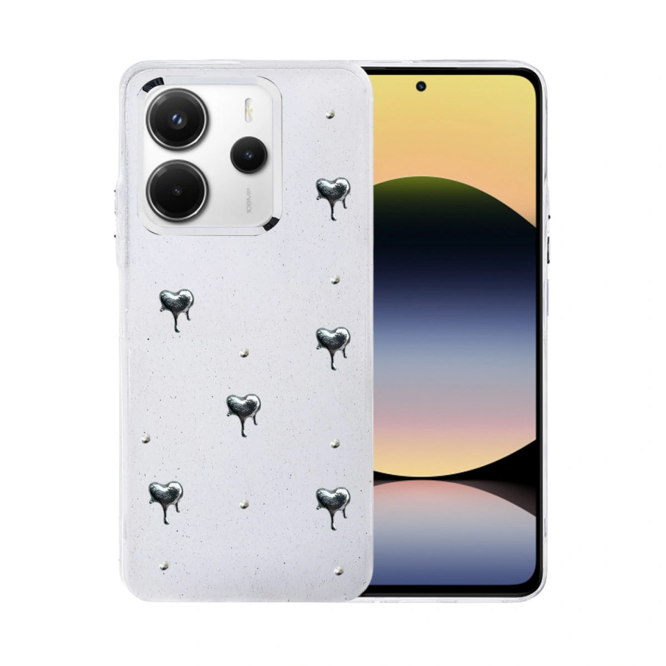 Xiaomi Redmi Note 14 4g Fiyonk Desenli Kapak - Desen 1