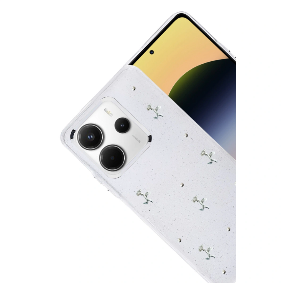 Xiaomi Redmi Note 14 4g Fiyonk Desenli Kapak - Desen 4