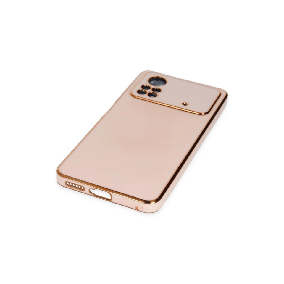 Xiaomi Poco X4 Pro 5g Kılıf Volet Silikon - Pembe