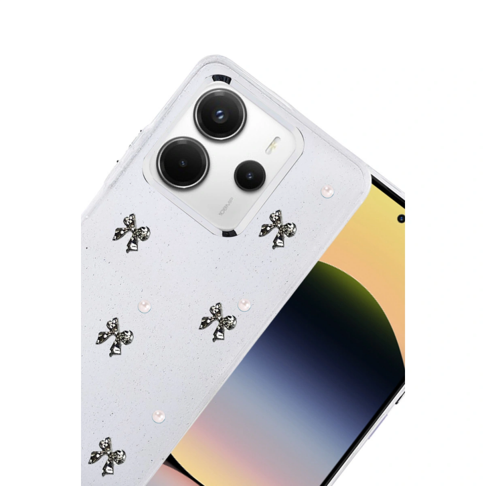 Xiaomi Redmi Note 14 4g Fiyonk Desenli Kapak - Desen 8