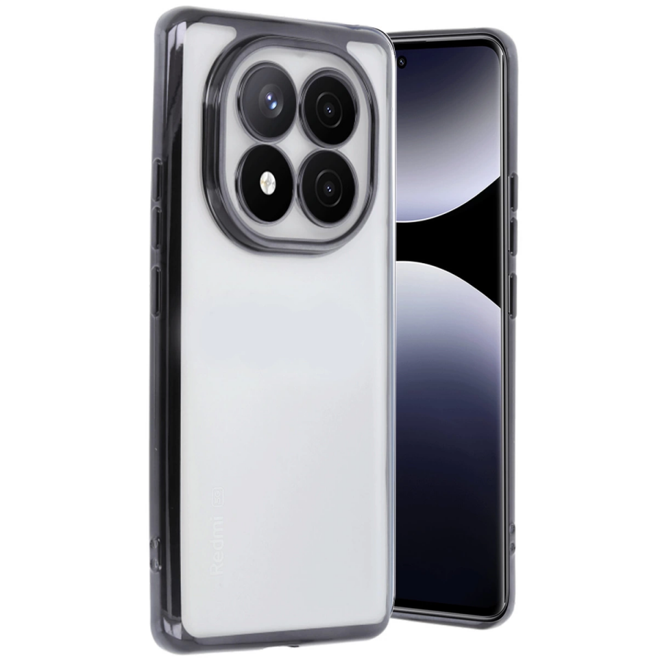 Xiaomi Redmi Note 14 Pro Plus Kılıf Razer Lensli Silikon - Siyah