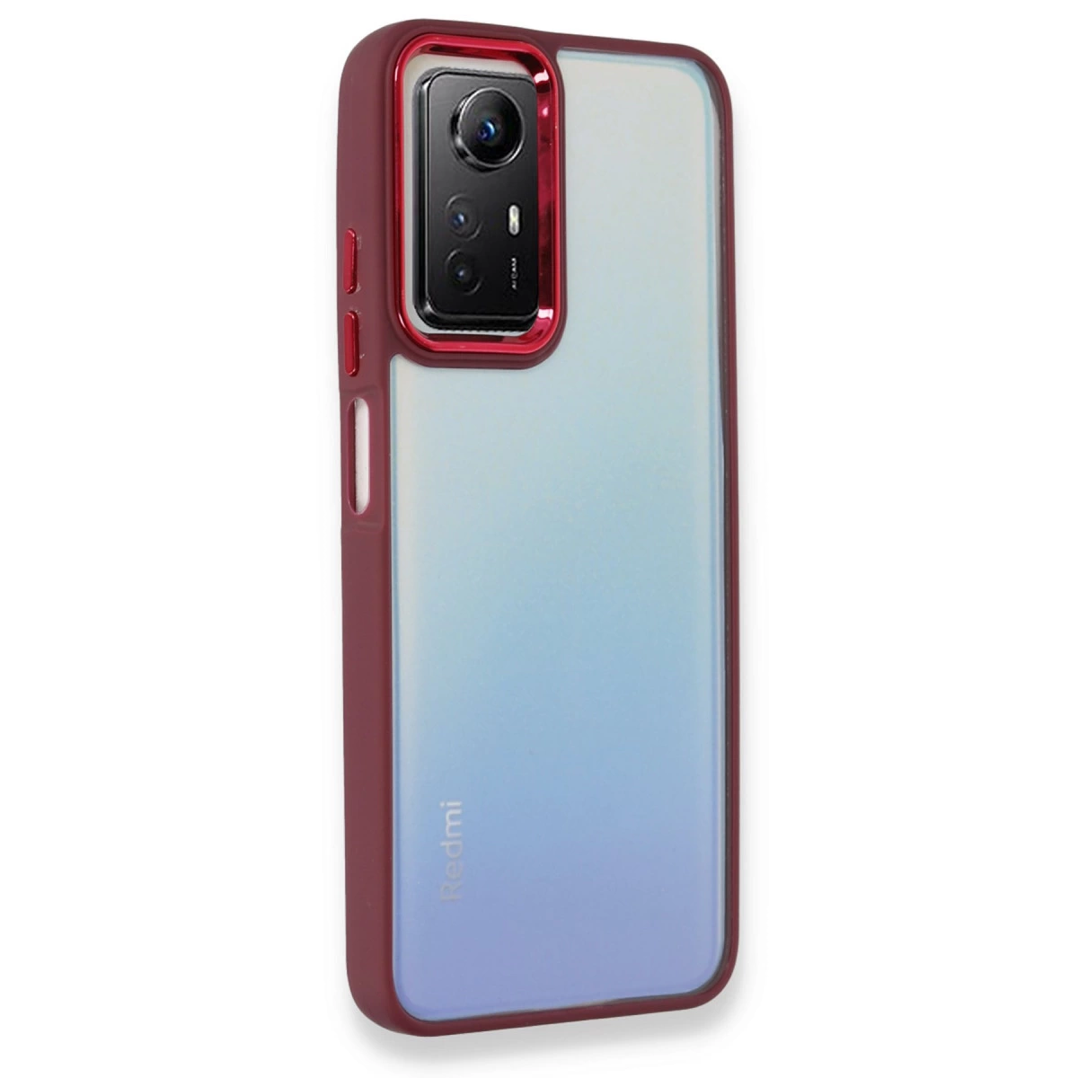 Xiaomi Redmi Note 12s Kılıf Dora Kapak - Kırmızı
