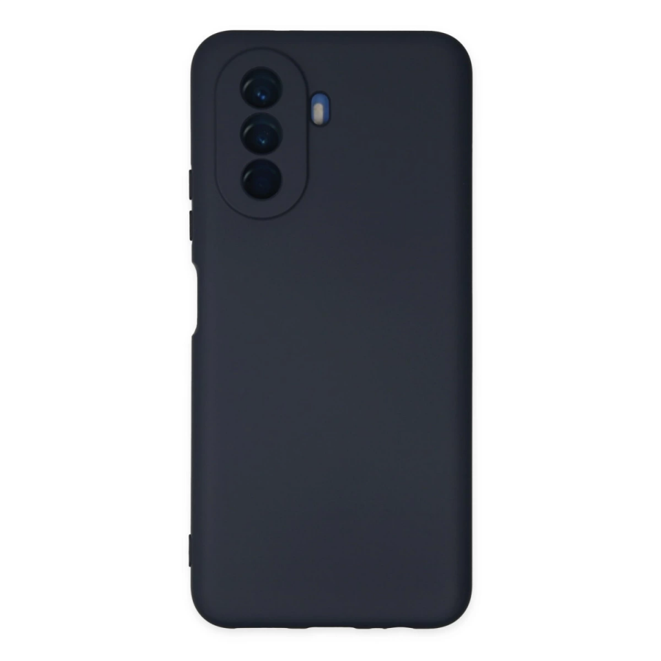 Huawei Nova Y70 Kılıf Nano İçi Kadife Silikon - Lacivert