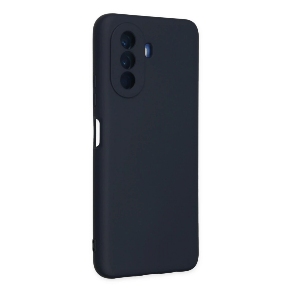 Huawei Nova Y70 Kılıf Nano İçi Kadife Silikon - Lacivert