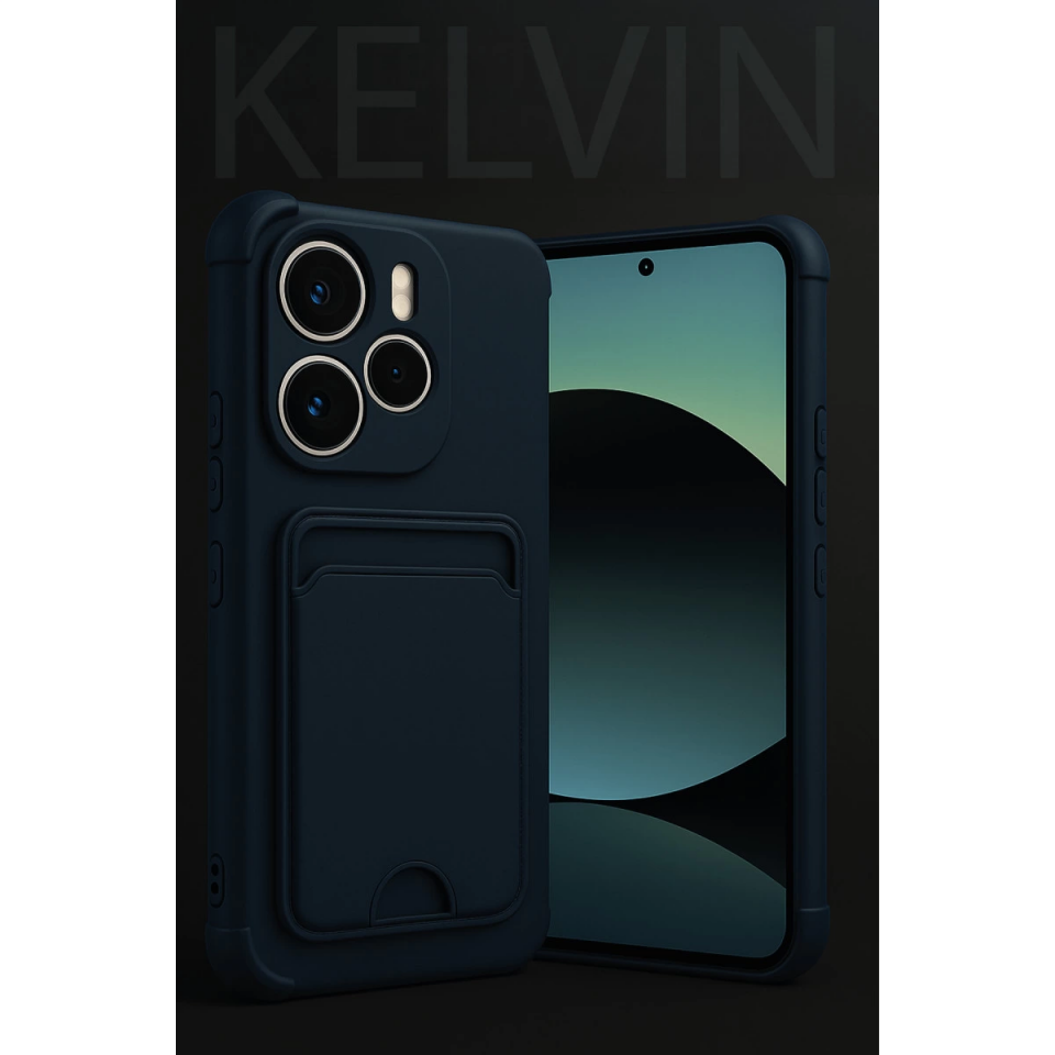 Xiaomi Redmi Note 14 4g Kelvin Kartvizitli Silikon - Lila