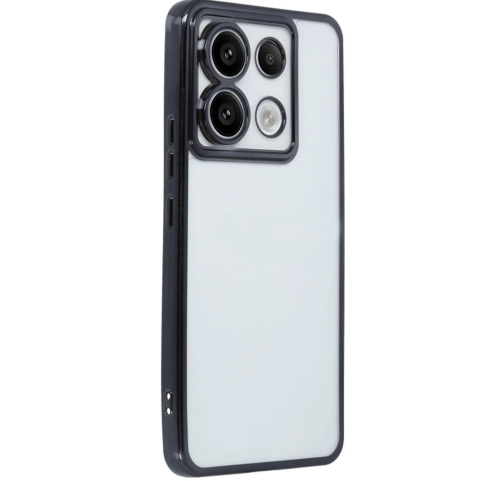 Xiaomi Redmi Note 13 Pro 5g Kılıf Razer Lensli Silikon - Siyah