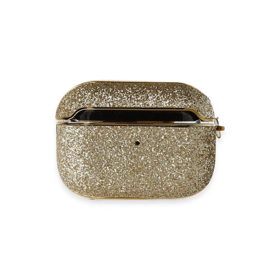 Airpods Pro 2 (2.nesil) Spell Simli Kılıf - Gold