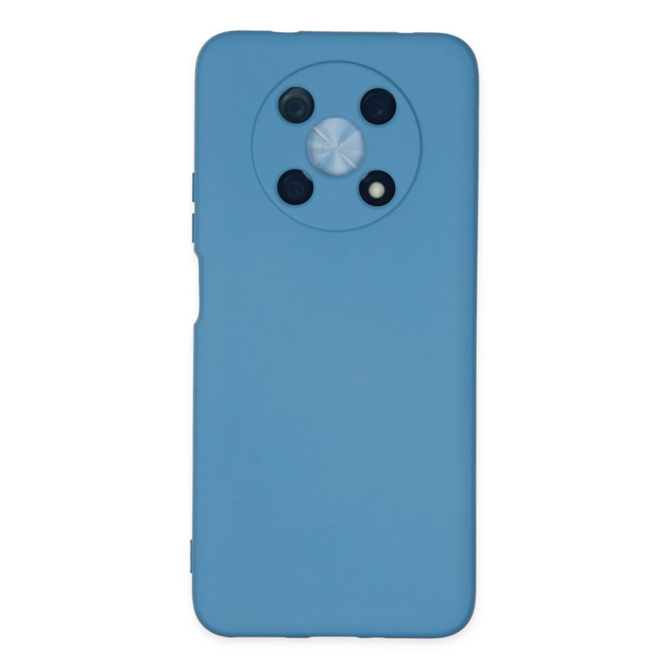 Huawei Nova Y90 Kılıf Nano İçi Kadife Silikon - Mavi