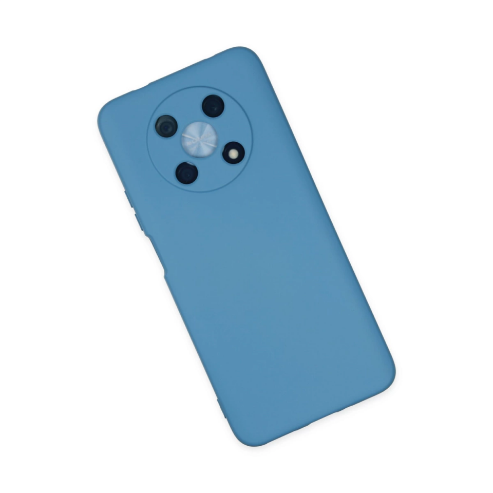 Huawei Nova Y90 Kılıf Nano İçi Kadife Silikon - Mavi