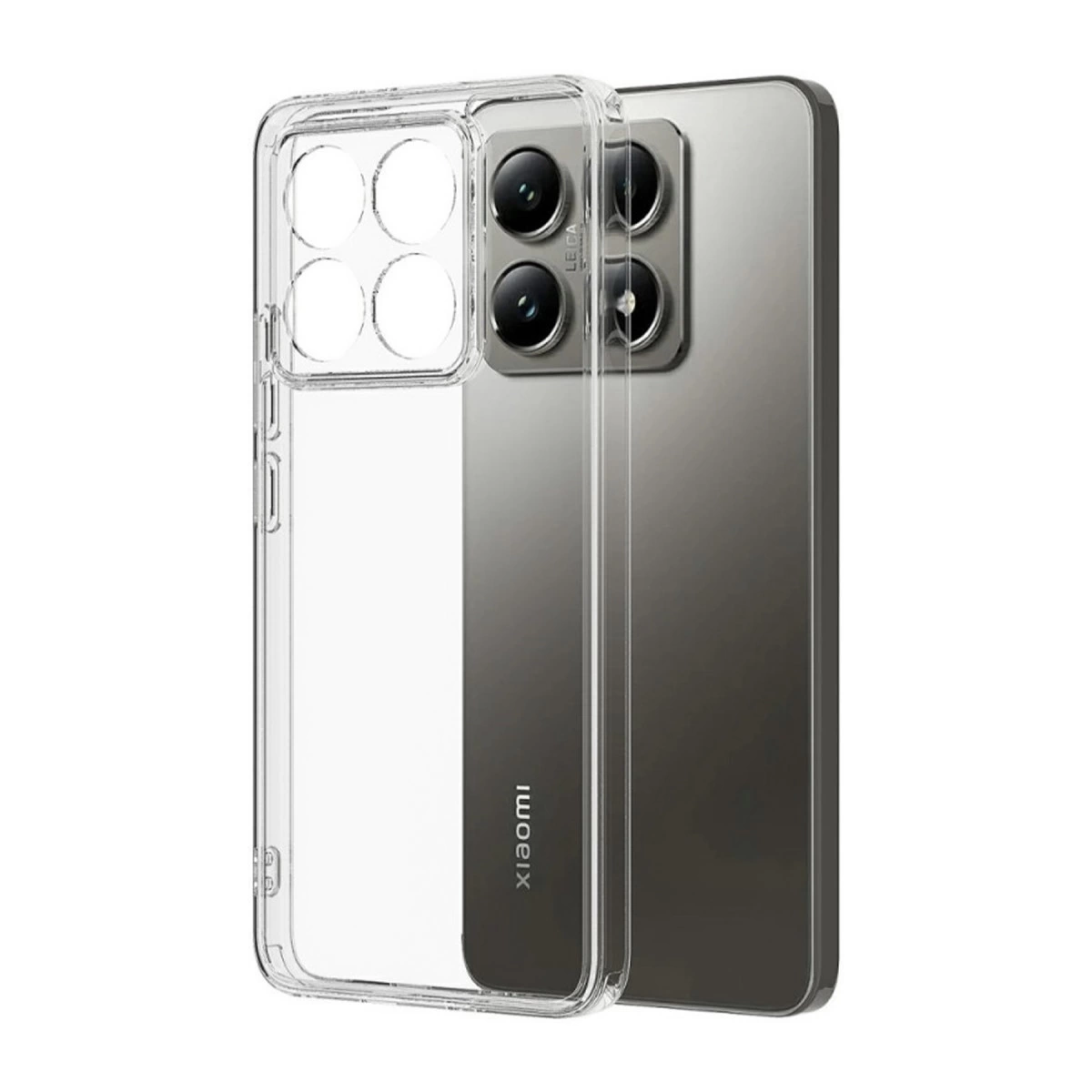 Xiaomi Mi 15t Lüx Şeffaf Silikon - Şeffaf