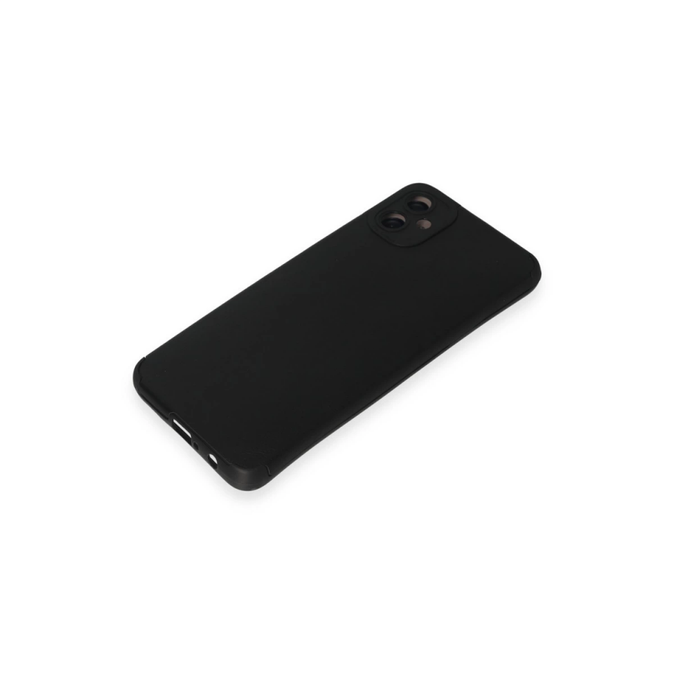 Samsung Galaxy A05 Kılıf Loop Deri Silikon - Siyah