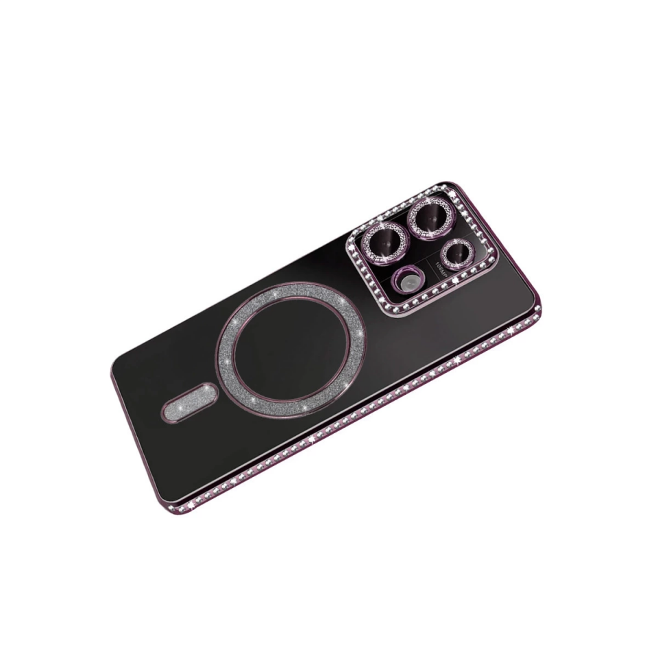 Xiaomi Redmi 13c Joke Simli Magneticsafe Kılıf - Pembe