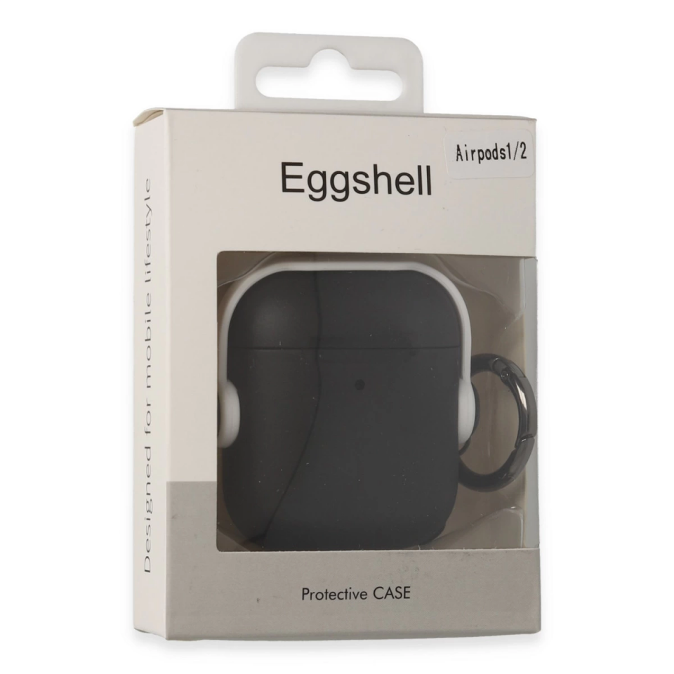 Airpods 2 (2.nesil) Cool Kılıf - Siyah