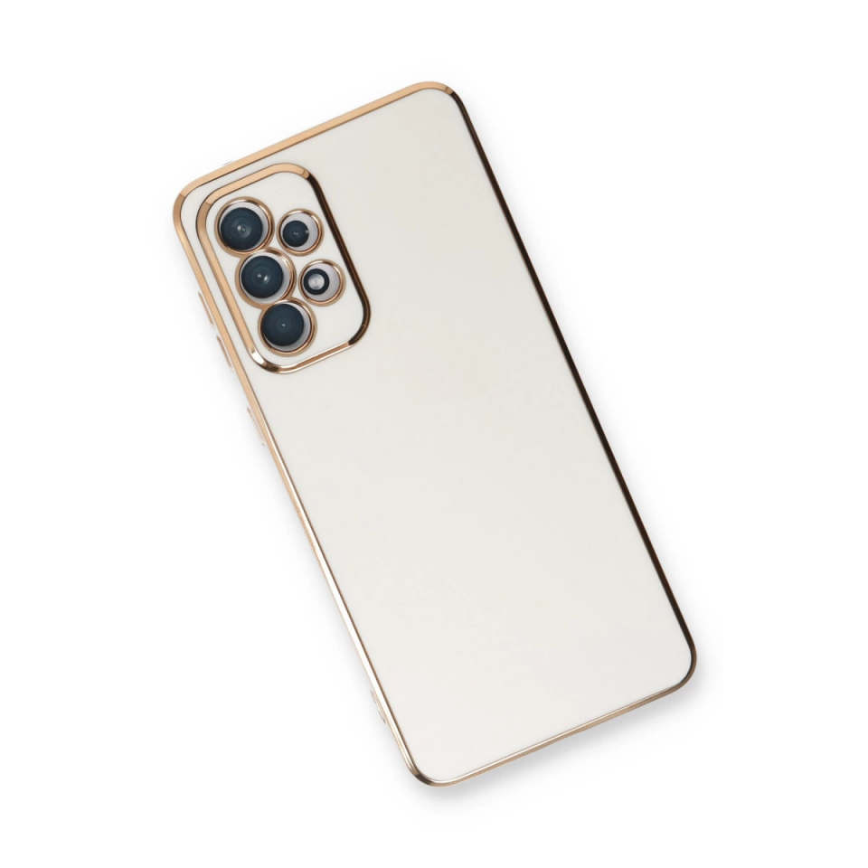 Samsung Galaxy A33 5g Kılıf Volet Silikon - Beyaz