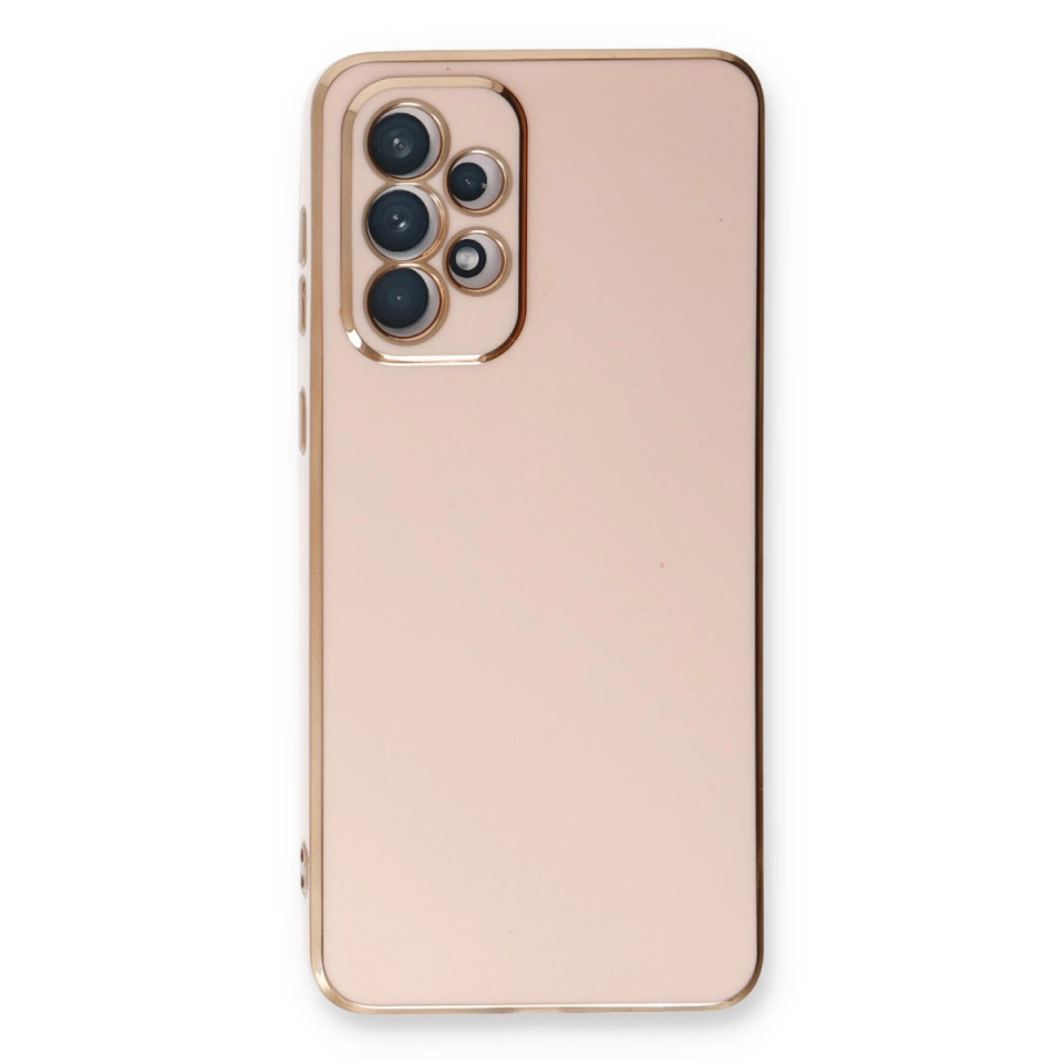 Samsung Galaxy A33 5g Kılıf Volet Silikon - Pembe