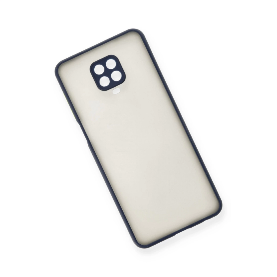 Xiaomi Redmi Note 9 Pro Kılıf Montreal Silikon Kapak - Lacivert