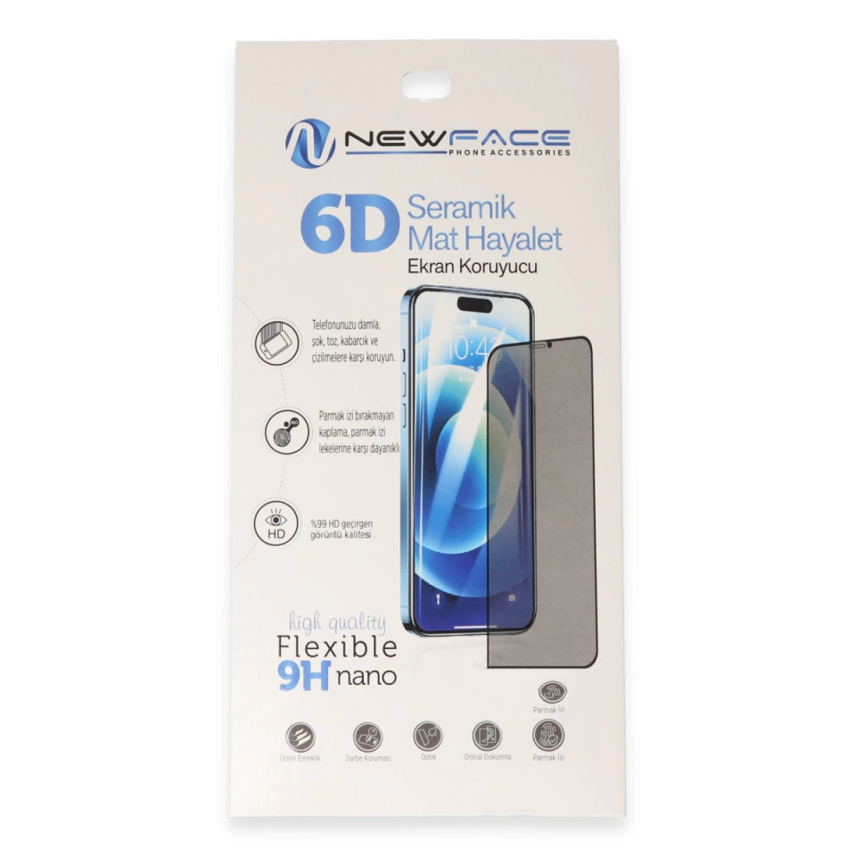Samsung Galaxy M34 5g 6d Antistatik Mat Seramik Hayalet Nano Ekran Koruyucu