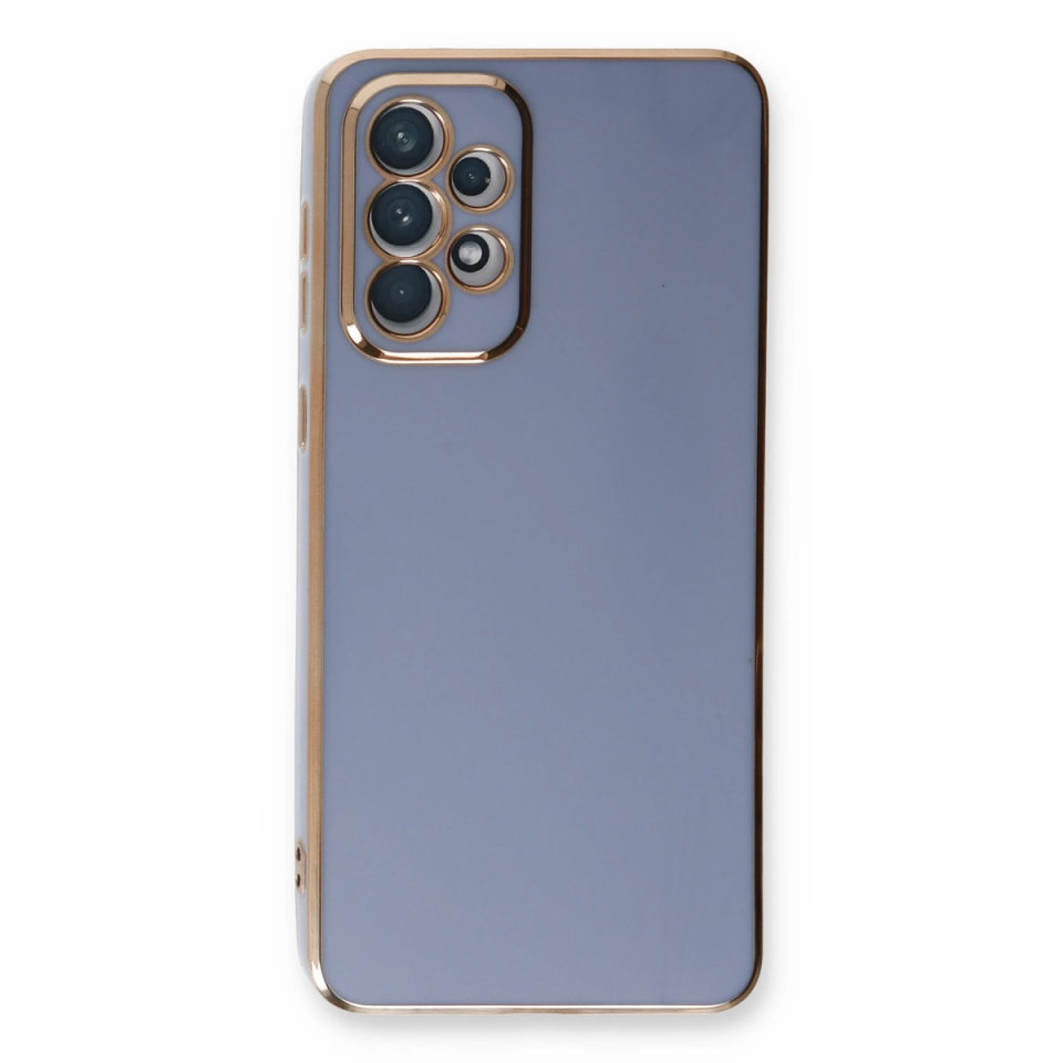 Samsung Galaxy A53 5g Kılıf Volet Silikon - Mavi