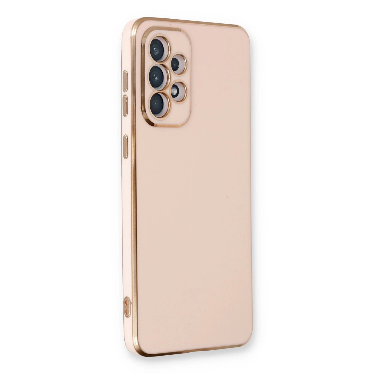Samsung Galaxy A53 5g Kılıf Volet Silikon - Pembe