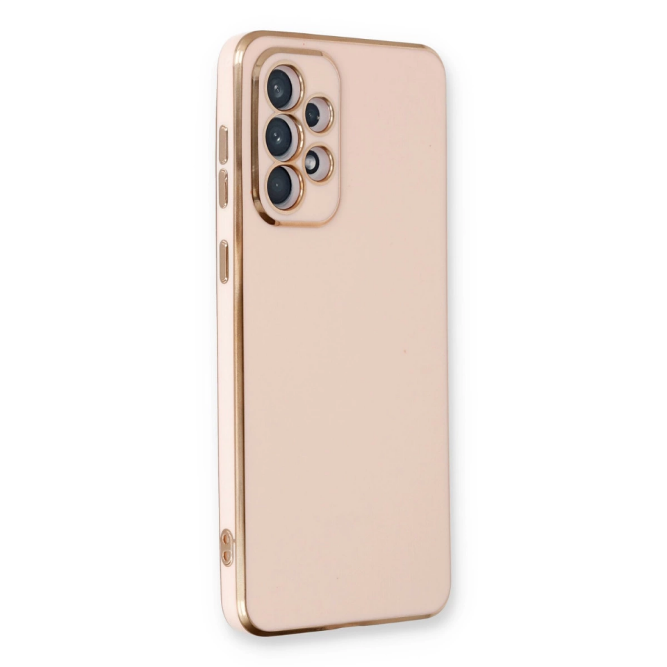 Samsung Galaxy A53 5g Kılıf Volet Silikon - Pembe