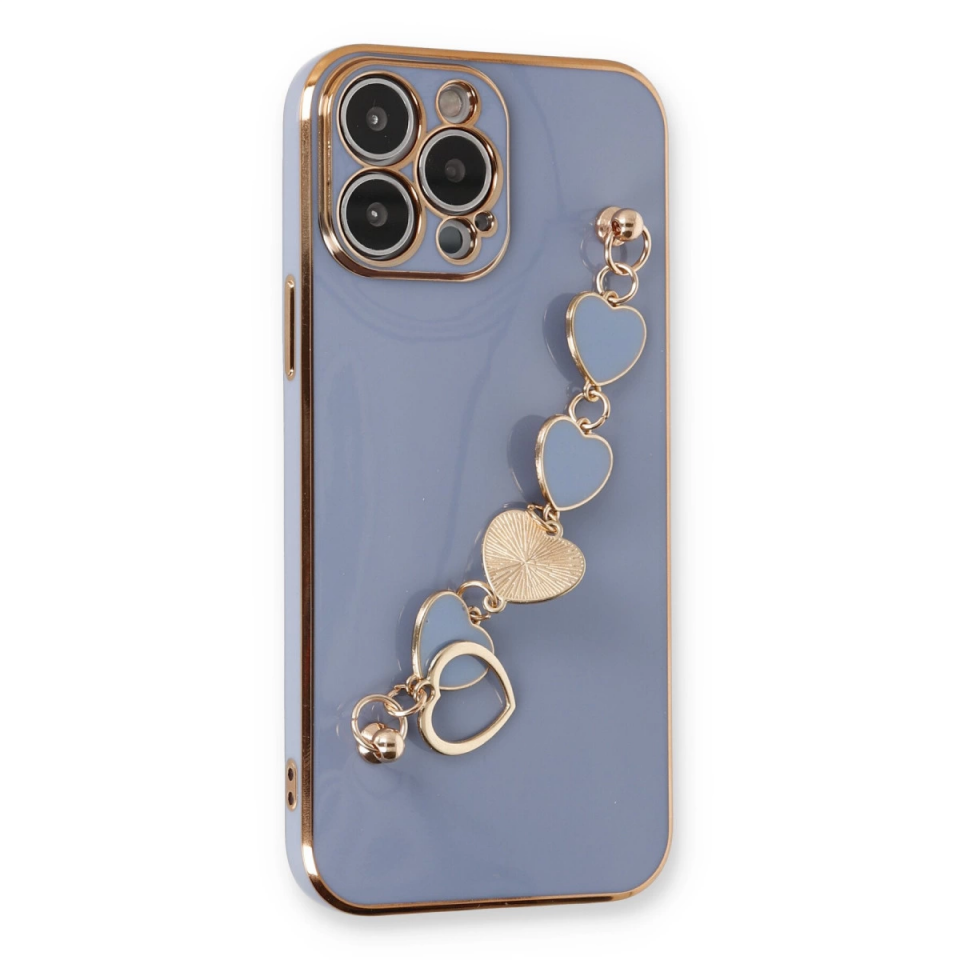 İphone 14 Pro Kılıf Esila Silikon - Gri