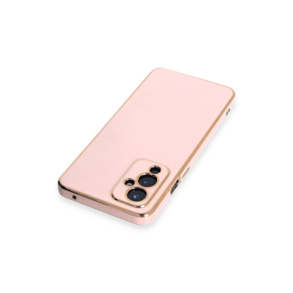 One Plus 9 Kılıf Volet Silikon - Pembe