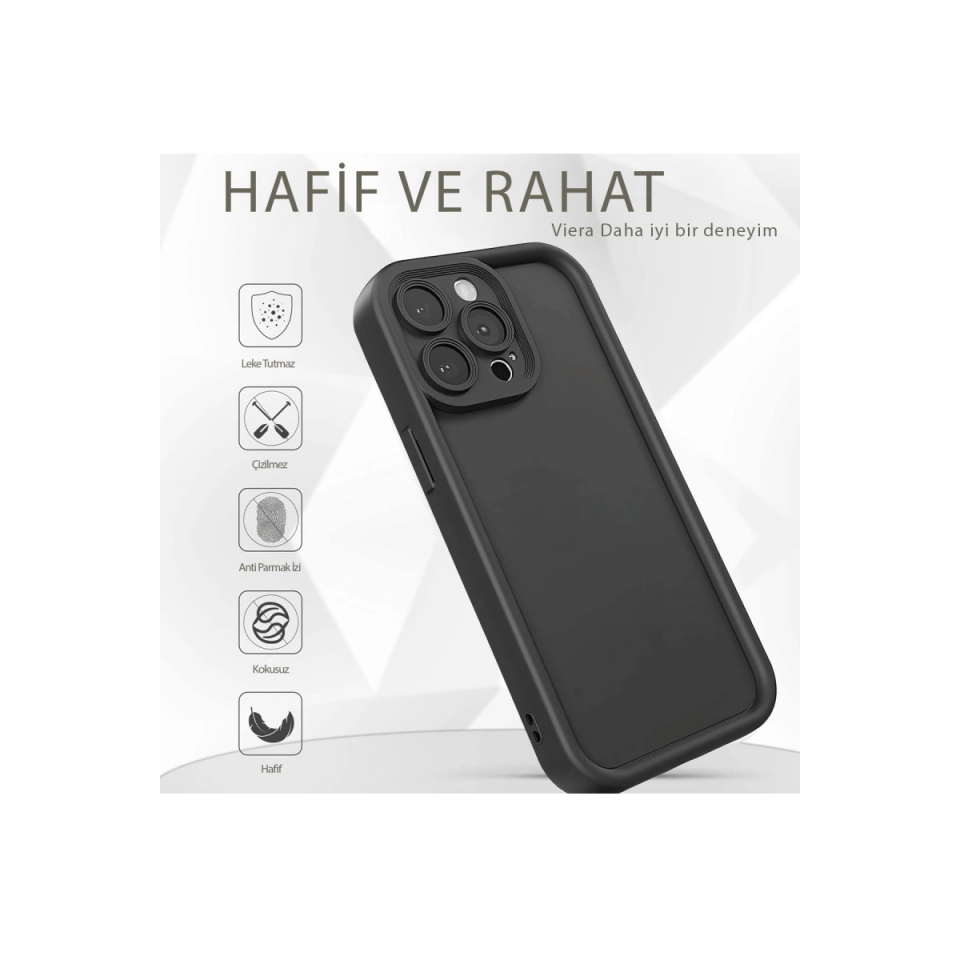 İphone 11 Kılıf Viera Silikon - Kahverengi