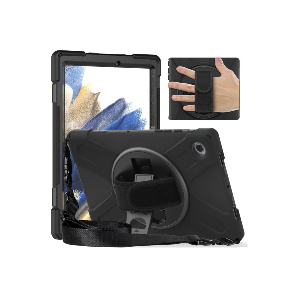 Lenovo M10 Fhd Plus X606f Kılıf Amazing Tablet Kapak - Siyah