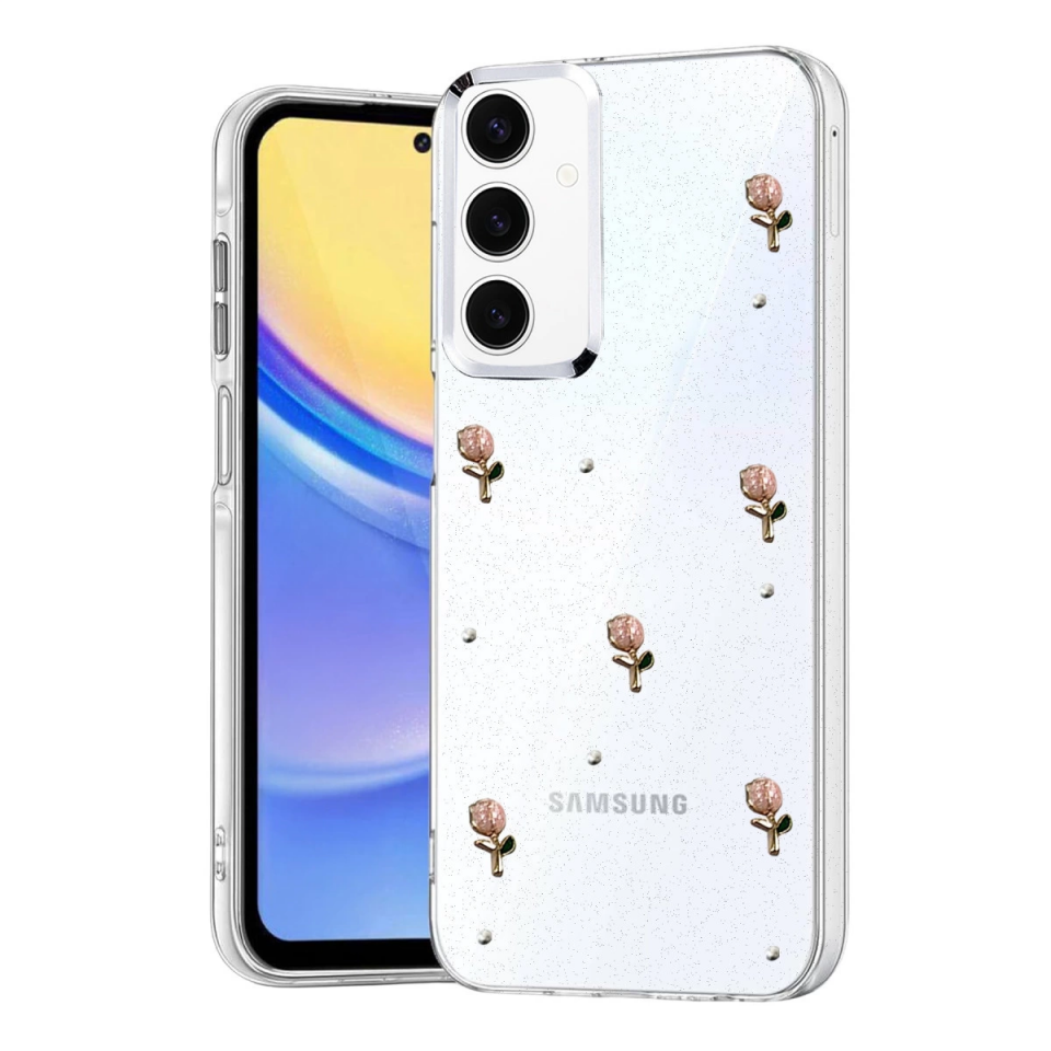 Samsung Galaxy A34 5g Fiyonk Desenli Kapak - Desen 6