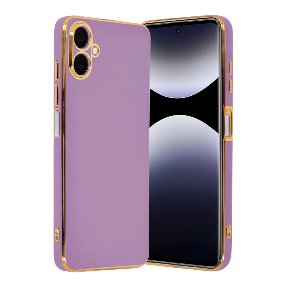 Samsung Galaxy A07 4g Volet Silikon - Mor