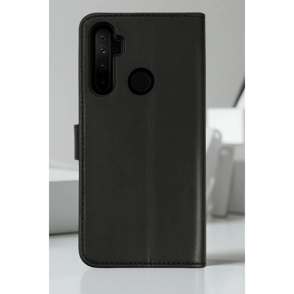 Realme 6i Kılıf Trend S Plus Kapaklı Kılıf - Gold