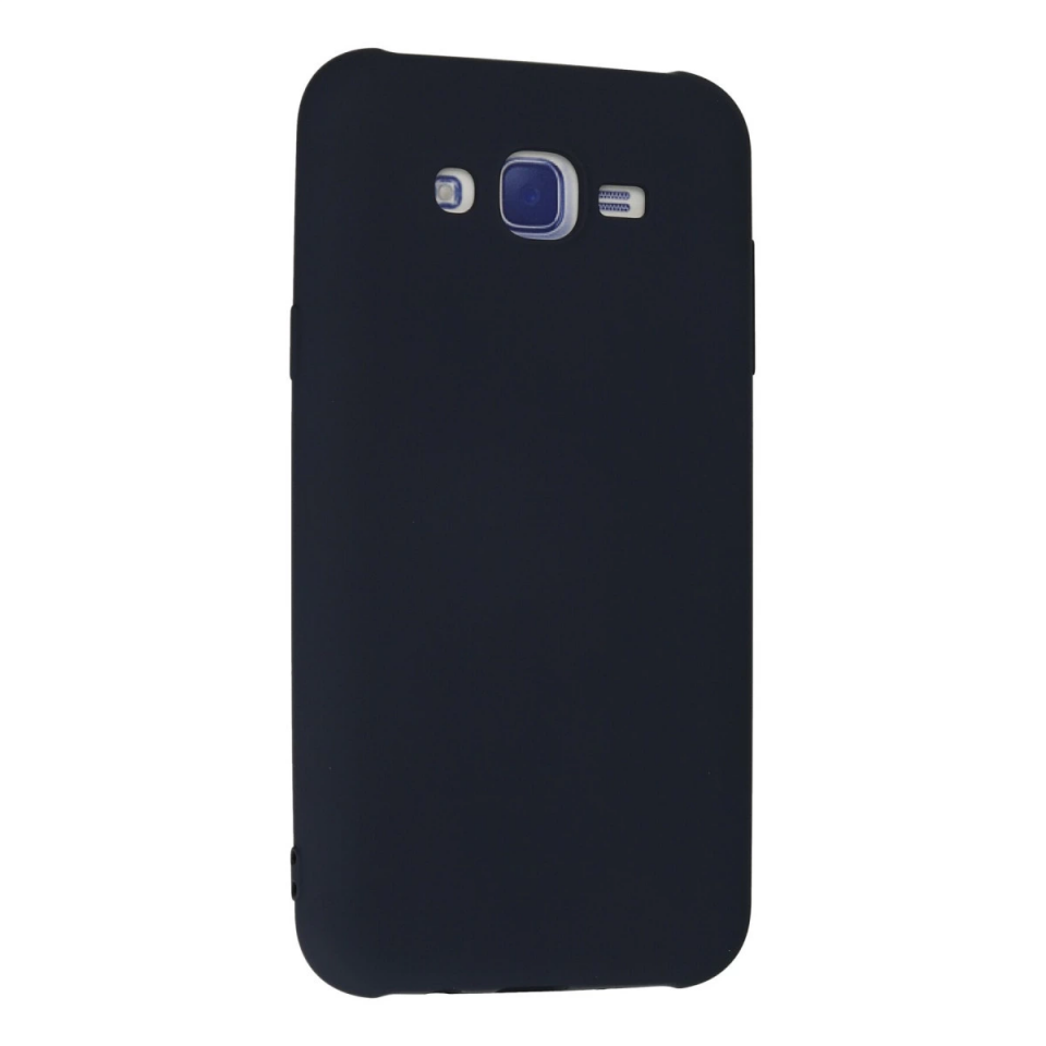 Samsung Galaxy J7 Kılıf Nano İçi Kadife Silikon - Lacivert